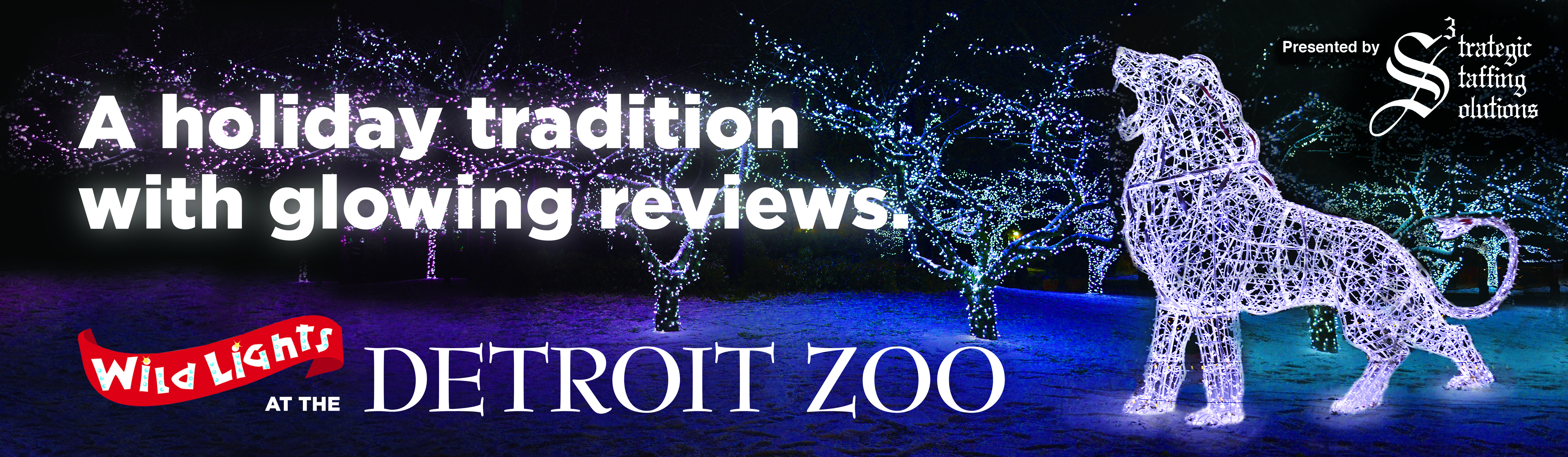 Wild Lights at the Zoo Logo