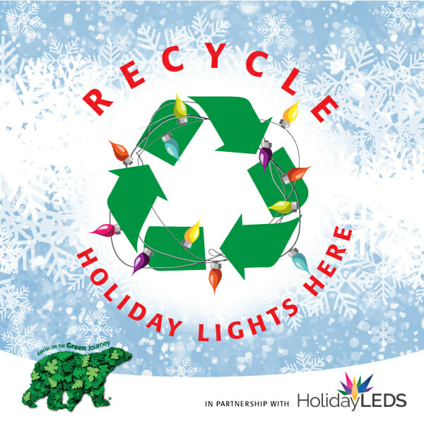 Free holiday light recycling during Wild Lights