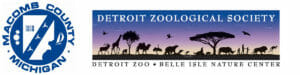 Macomb County and Detroit Zoological Society Logos